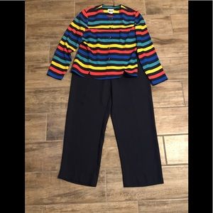 Two pieces Suit blaze and pants